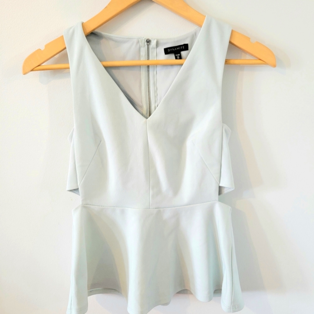 Dynamite Top with Cutouts